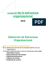 Diseño y Estructura Organizacional