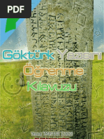 Göktürk Yazısı Öğrenme - Kitap Güncem