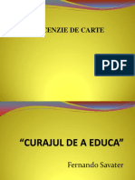 Curajul de A Educa PDF
