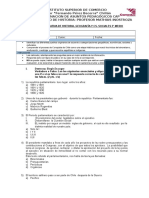 Prueba Formativa 3 Medio (Periodo Parlamentario y Carlos Ibañez Del Campo)