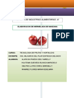 Informe de Mermelada de Manzana Listo