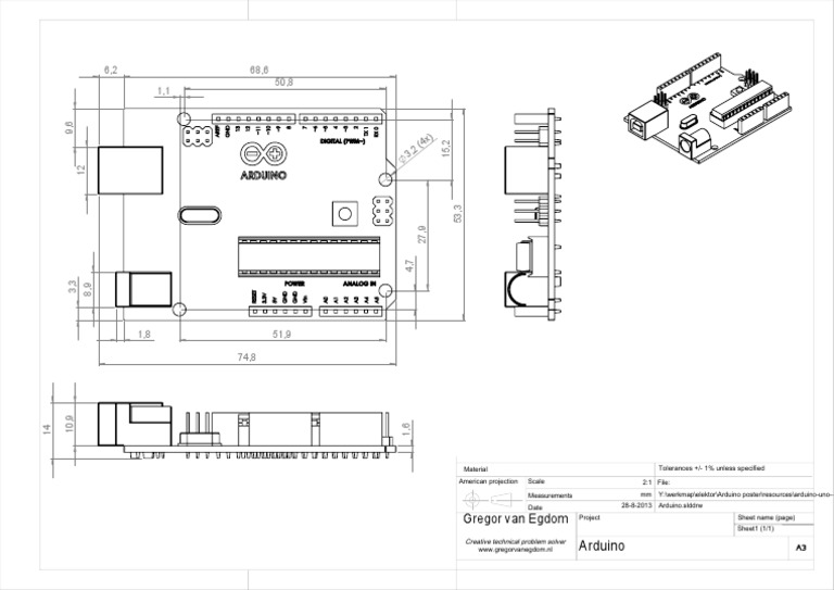 Medidas y Tolerancias para Arduino | PDF | Métodos y materiales de ...
