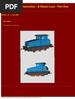 Gmax Tutorial - A Simple Diesel Loco, Part One