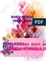 Separator Buku Rekod Mengajar 2016 Versi Perempuan&Lelaki