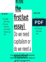write  the first-last essay   do we need capitalism or do we need a revolution- or both-