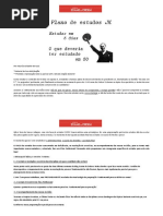 Original Plano de Estudos JK XVII