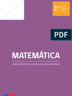 media matematica primero