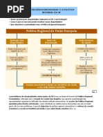 As regiões portuguesas  e a política regional da UE (11.º)