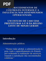 Apresentação Controle Interno