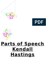 parts of speech unit