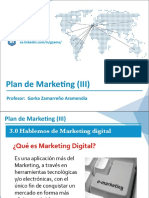 Plan de Marketing III