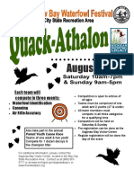 Quack-Athalon 2016 Draft