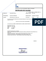 CERTIFICADO DE CALIDAD