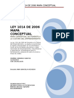 Ley 1014 de 2006 Mapa Conceptual