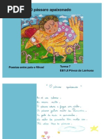 O pássaro apaixonado - Turma 7 EB1-JI PVL