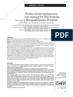 Clinical Profile of Extrapulmonary Tuberculosis Among TB-HIV Patients in Cipto Mangunkusumo Hospital
