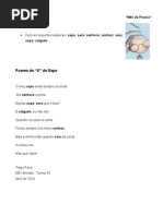Poemas Com Letras