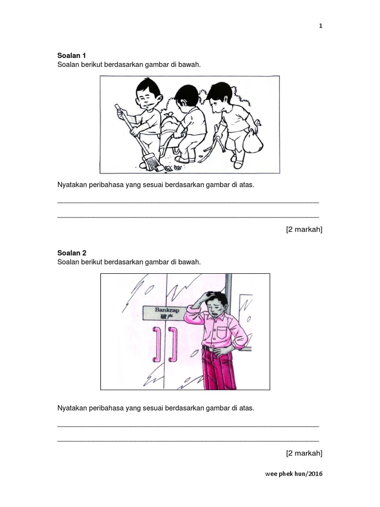 peribahasa bergambar peribahasa bergambar