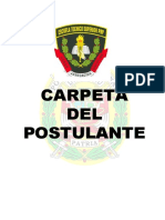 Carpeta Del Postulante ETS 2012