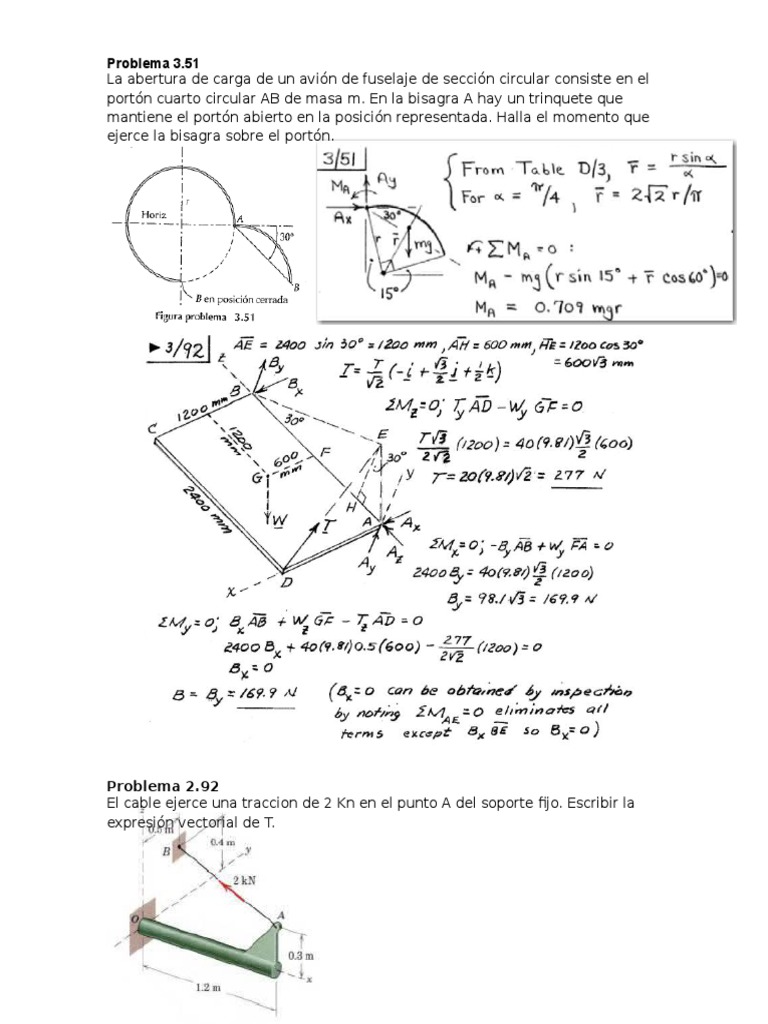 Estatica | PDF | Mecánica | Física
