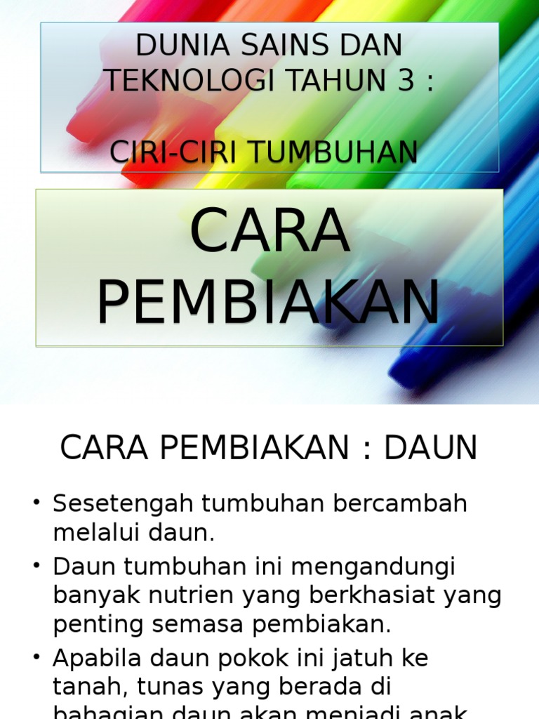 Dst Tahun 3 Cara Pembiakan Tumbuhan Pdf
