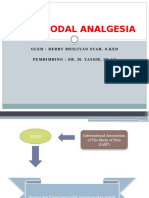 Multimodal Analgesia Slide