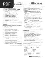 Headway Pre-Intermediate - Workbook Answers Key 5th Edition - 2019 | PDF