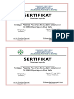 Sertifikat APAR