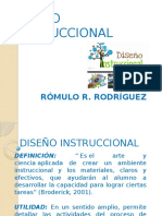 Romulo Rodriguez Diseño Instruccional