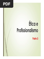 Ética e Legislação - Aula 3