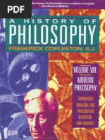 F Copleston - History of Philosophy VIII Modern Philosophy Empiricism Idealism and Pragmatism