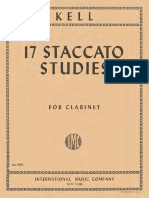 Clarinete Estudos 17 PDF