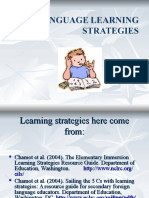 Chamot Lanuage Learning Strategies