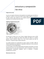 Origen, Estructura y Composicion de Los Virus