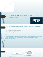 Teknik Pengumpulan Dataaaa