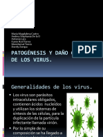 PDF Patogénesis y Daño Celular de Los Virus PDF