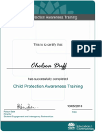 chelsea duff child protection awareness training