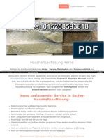 Haushaltsauflösung Herne Und Herten PDF