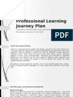 Assignment 1 - Professional Learning Journey Plan