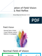 Examination of Field Vision