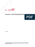 Insurance Credit Rating Methodology