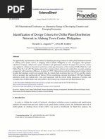 Chiller plant distribution network