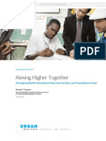 Aiming Higher Together Strategizing Better Educational Outcomes For Boys and Young Men of Color
