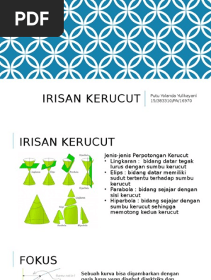 Irisan Kerucut