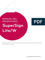 SuperSign W Lite Server v3.7.0 Manual ESP