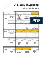 Malaysian Indian Space Intellectuals Association: ENGLISH AVENUE NATURE CAMP (Tentative Schedule)