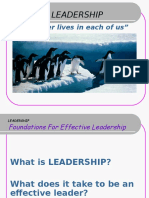 Effective Leadership