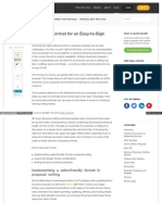 How to Use Correct Format in Proposal