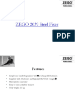 ZEGO 2039 Steel Fixer