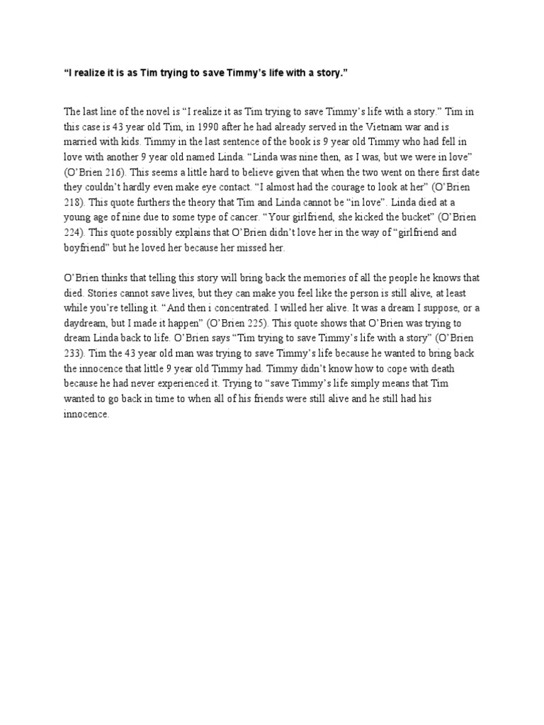 Tim's Story: Saving Timmy's Innocence | PDF